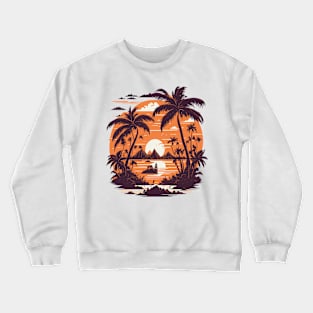 Sunset in the Tropics T-shirt Crewneck Sweatshirt